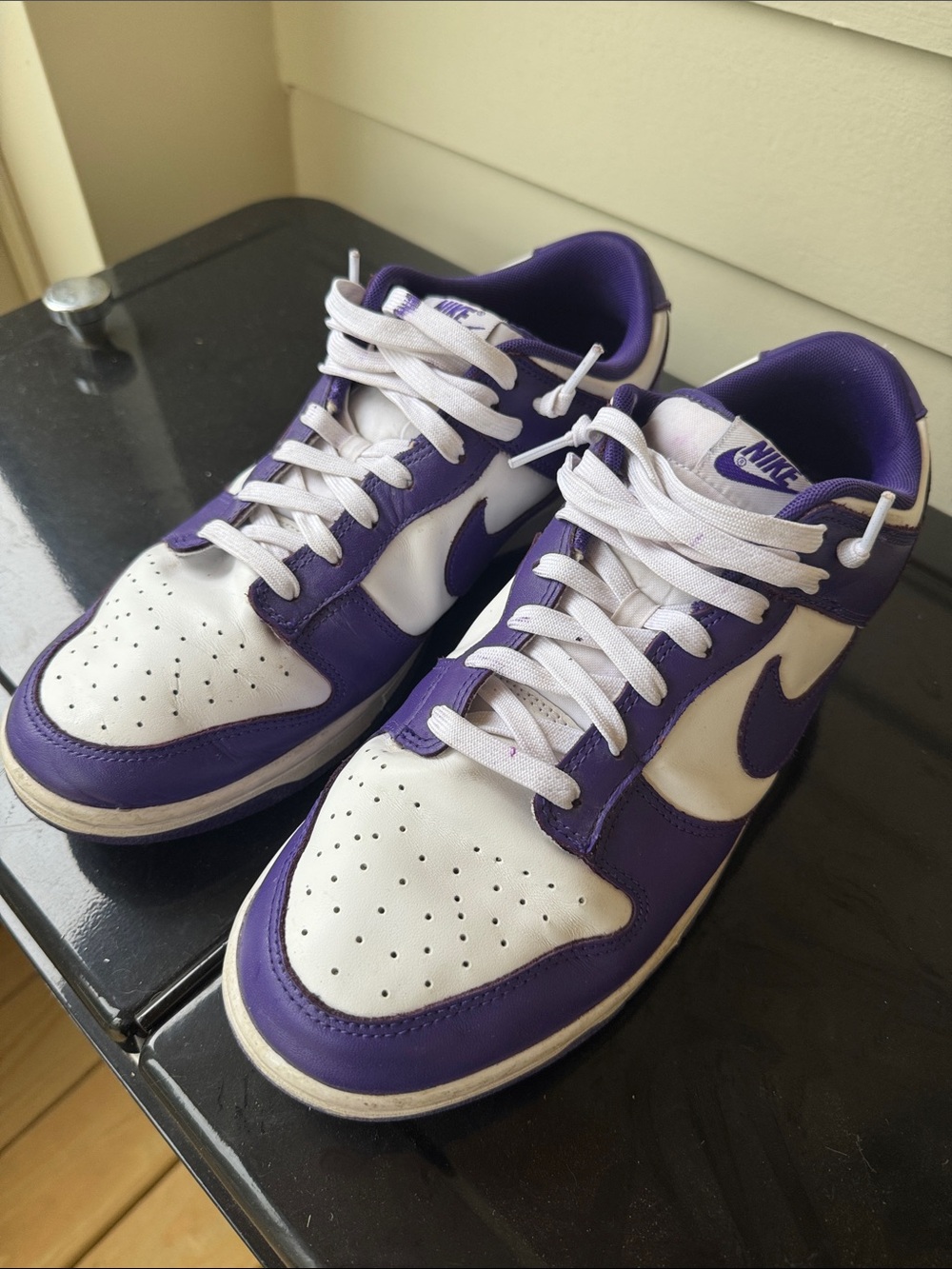 Men’s Nike Dunk Low Championship Purple 11.5